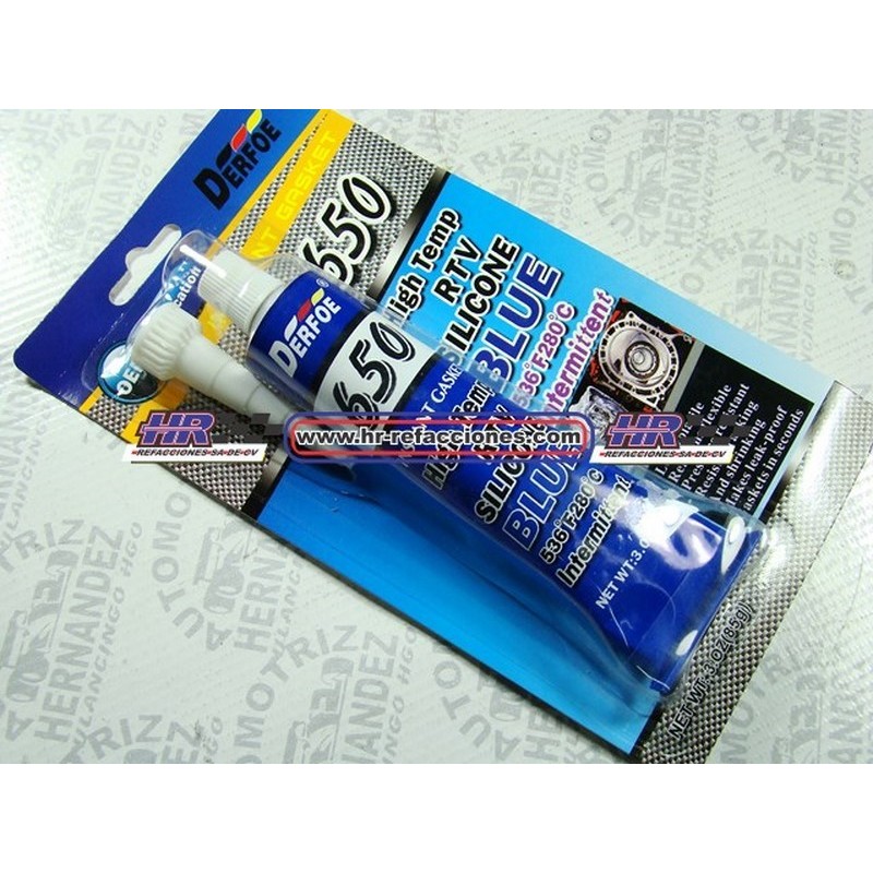 QUIMICOS  SILICON CHICO AZUL C/BLISTER 70 GR