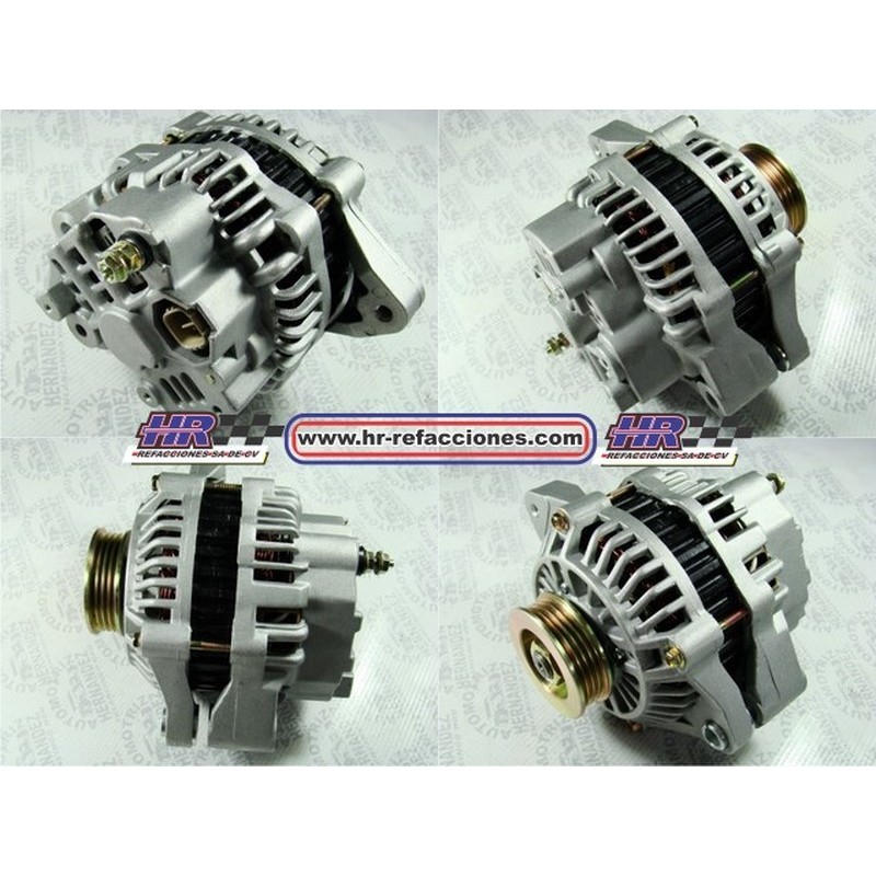 ALTERNADOR  HONDA CIVIC 96-00 L4 1 6L NUEVO POLEA 4 RANURAS MITSUBISHI 72A 12V  LESTER 13649N  A5TA099