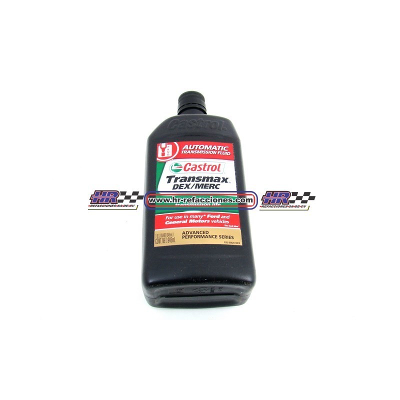 QUIMICOS ACEITE  TRANSMISION AUTOMATICA CASTROL 1L DEX/MERC DOMESTIC MUL 12063