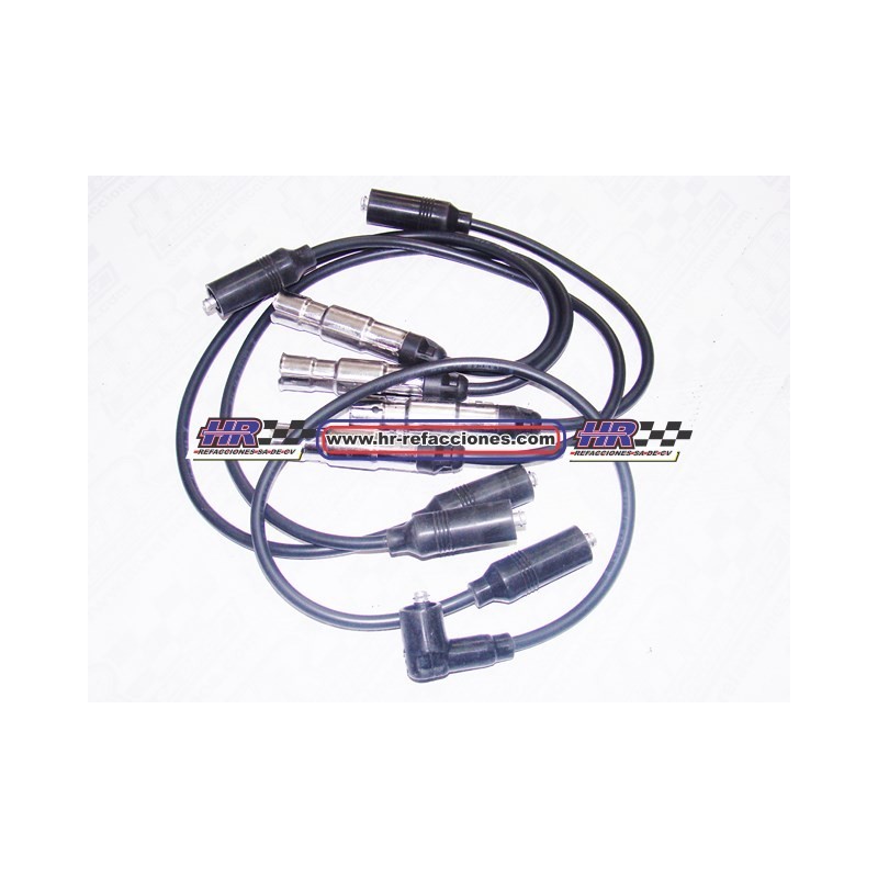 KEM  CABLE BUJIAS VW 1162 GOLF JETTA A3  2 0 LT ELEC NACIONAL DERBY 2 0 LTS POINTER GTI 2 2 LTS