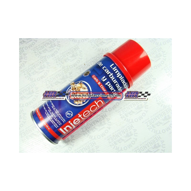 QUIMICOS  LIMPIADOR DE CARBURADOR INJETECH 430 ML 400 GR