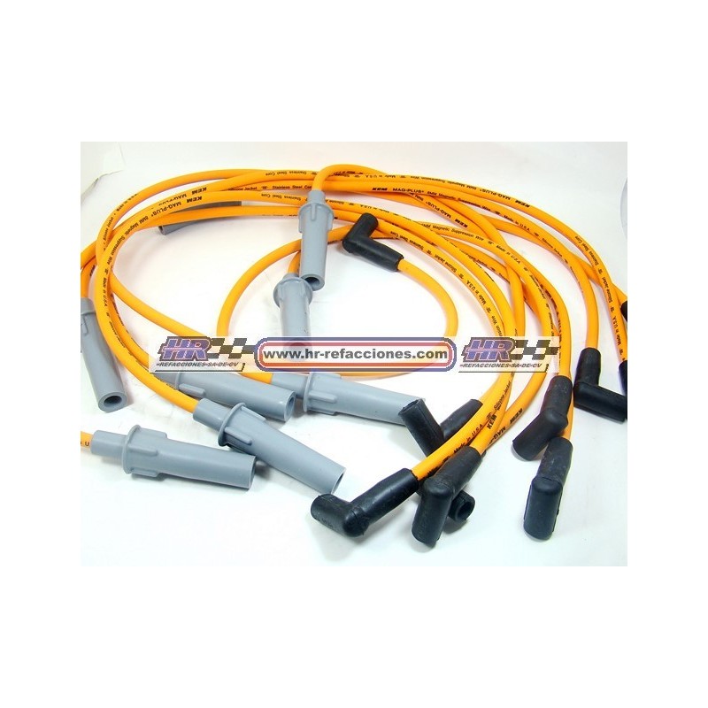 KEM  CABLE BUJIAS CHRYSLER CB 138 V8 93-96 CHRYSLER 8 CIL  360  M P F I  DURANGO RAM 2500,3500