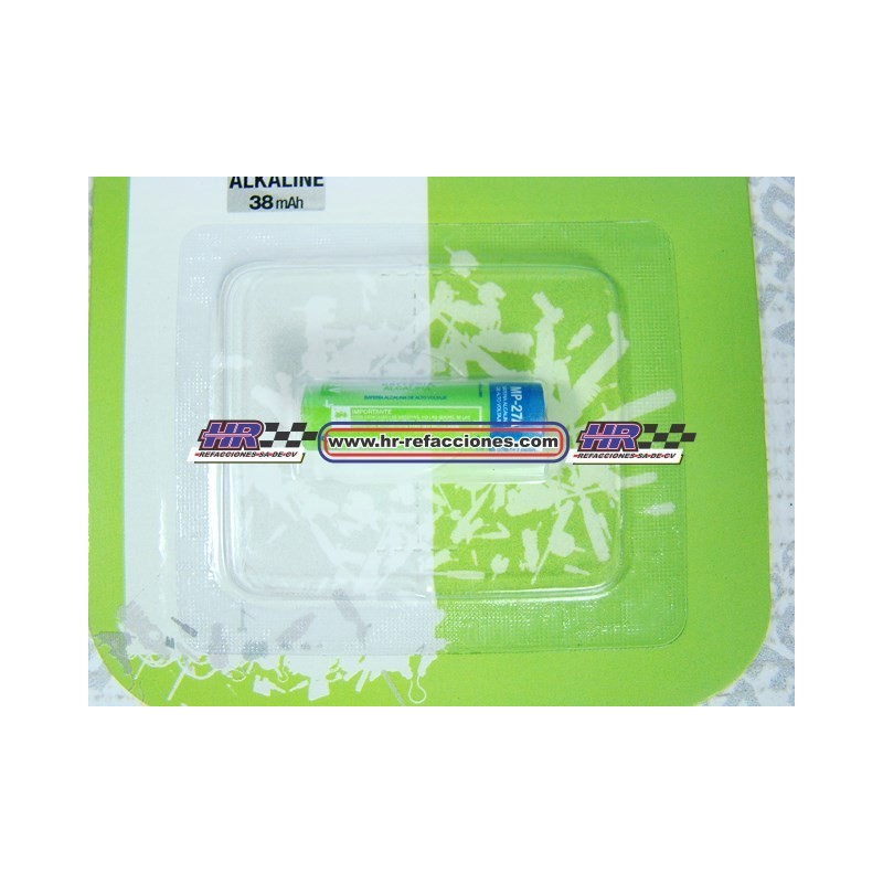 ACC ALARMA  PILA ALCALINA MP-27A  38 MAH