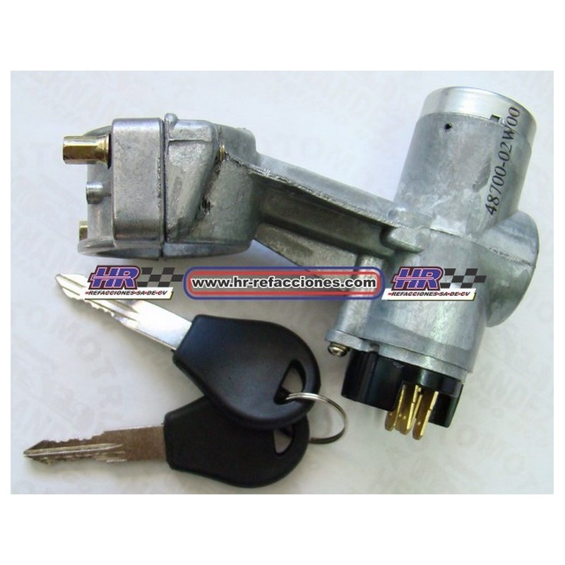 SWITCH LLAVE  NISSAN PICK UP 84-93 COMPLETO