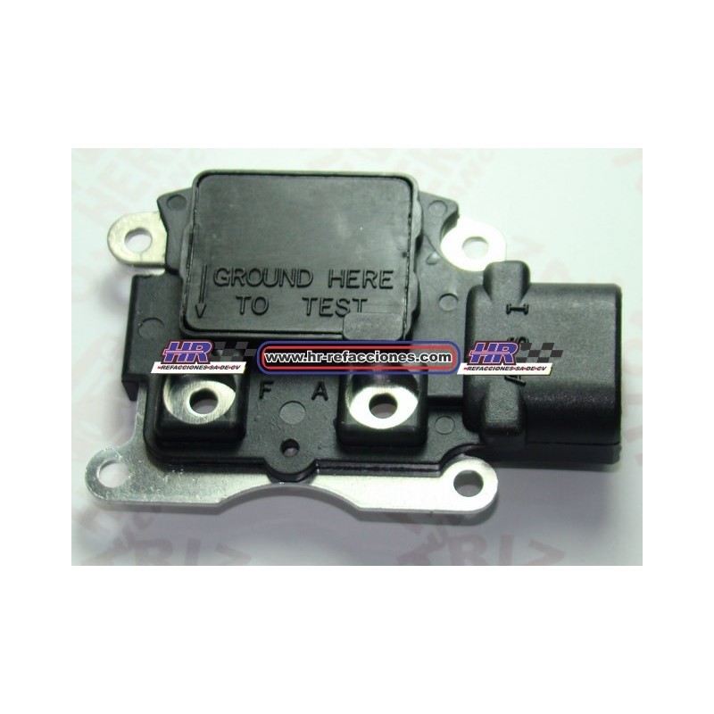 REGULADOR  FORD 2 A GEN F-784 NEGRO CONECTOR GDE  3 TERMINALES