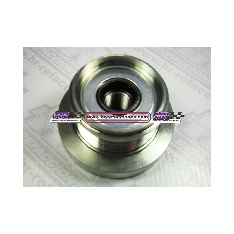 POLEA  ALTERNADOR NISSAN PLATINA SISTEMAVALEO TIPO ORIGINAL CON CLUTCH 493839 2008-2011 Aprio KAN