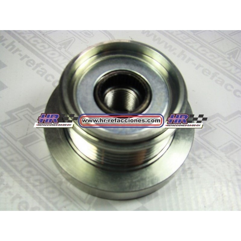 POLEA  ALTERNADOR NISSAN PLATINA SISTEMAVALEO TIPO ORIGINAL CON CLUTCH 493839 2008-2011 Aprio KAN