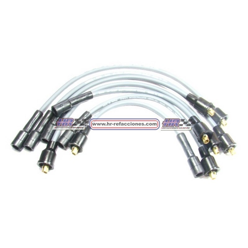 KEM  CABLE BUJIAS CHRYSLER 3302 6 CIL 225 TODOS 8 MM