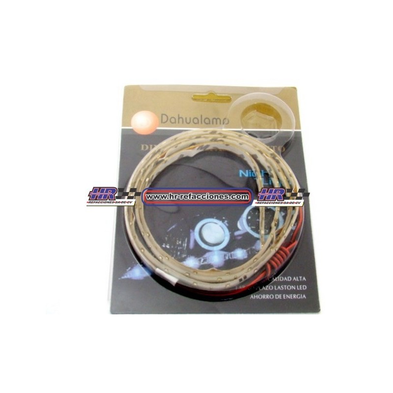 ACC LUZ LED  LUZ LED 120 CM BCO AZUL ROJO AMARILLO