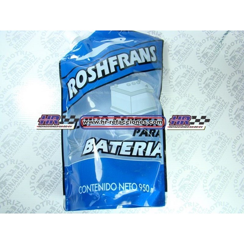 QUIMICOS  AGUA PARA BATERIA ROSHFRANS 1 LT