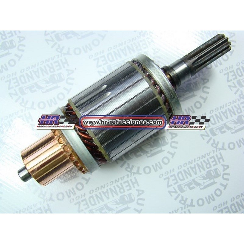 ARMADURA  NUEVA FORD TRITON DIESEL LARGA 12V 9 ESTRIAS     MITSUBISHI 180 MM     1C3U-11000-AA   61-