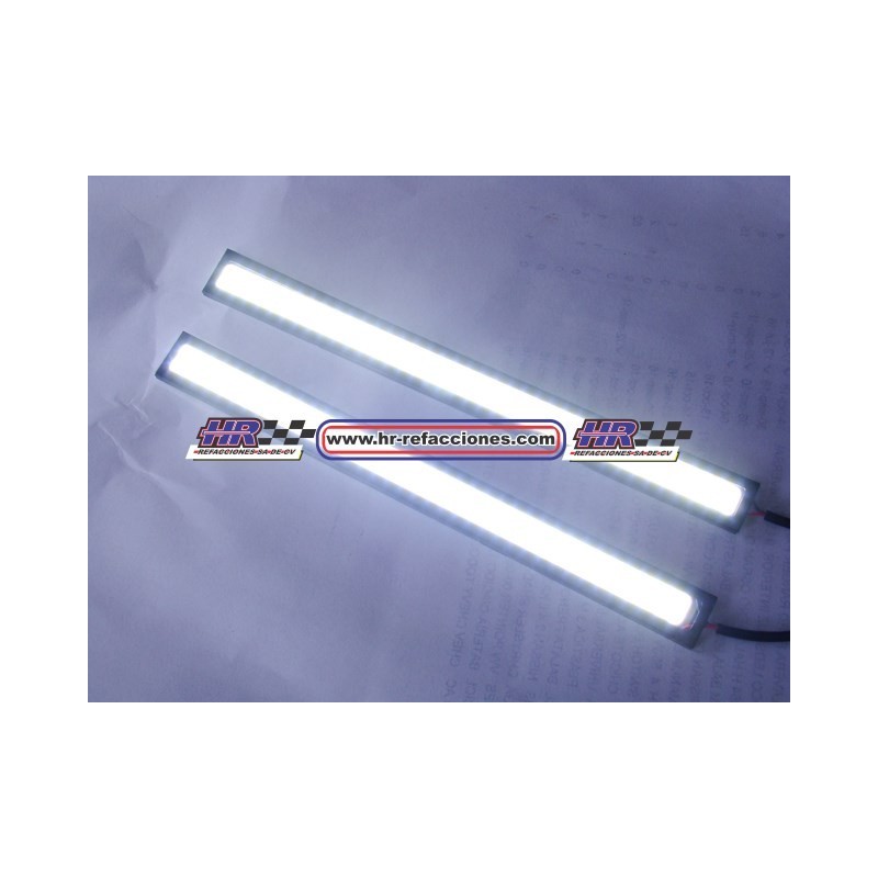 ACC LUZ LED  LUZ LED  46 CM TIRA DE LUZ BLANCO/AMBAR 2 PZAS CON FUNCIONES PARA DIRECIONAL SECUENCIAL RO