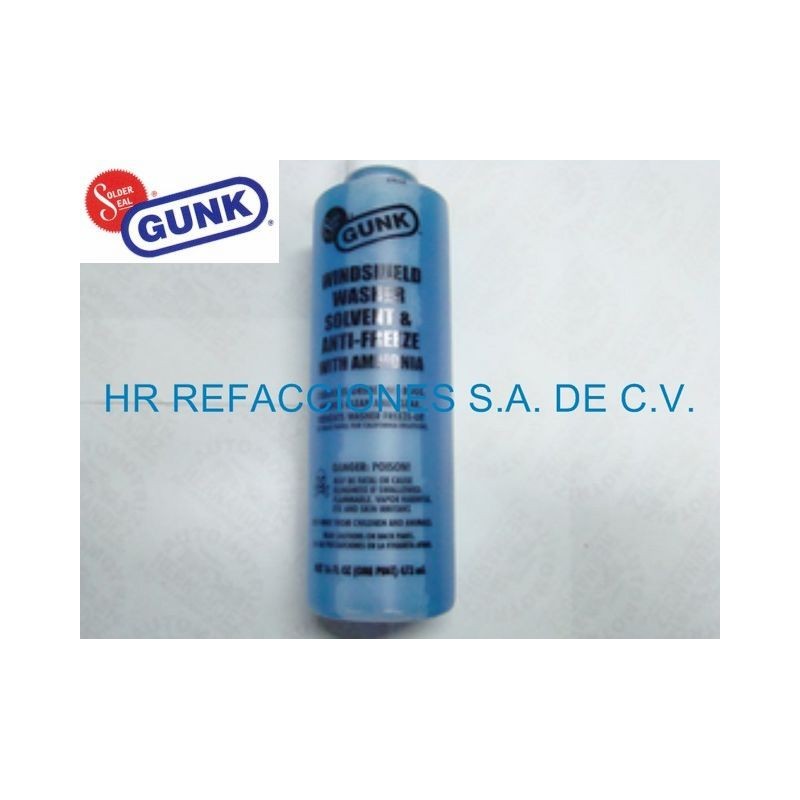 QUIMICOS  LIQUIDO LIMPIADOR DE PARABRISAS GRANDE 473 ML M516 CONCENTRADO