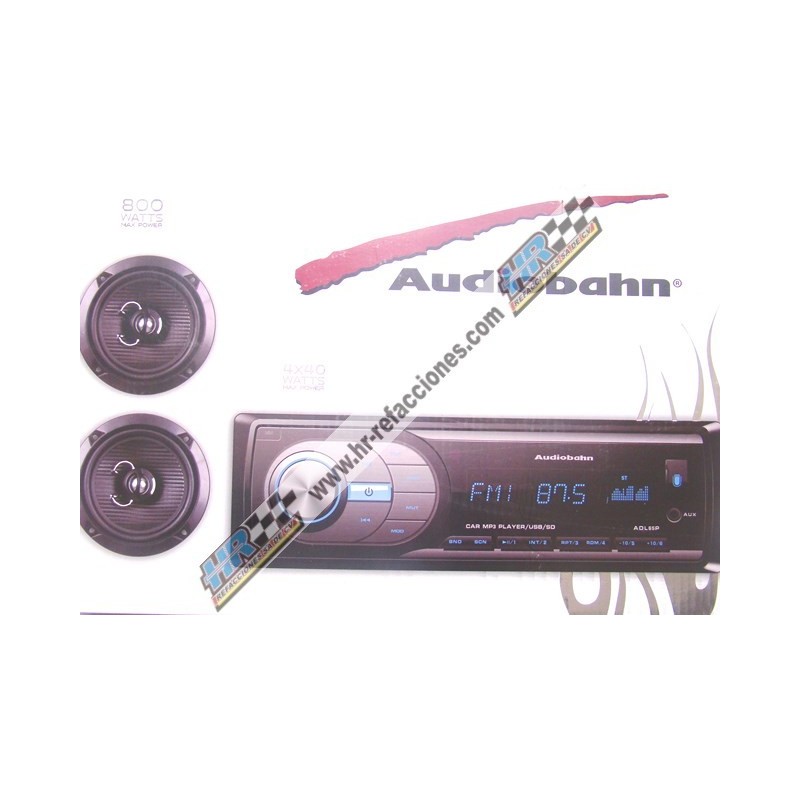 ACC AUTOESTEREO  ESTEREO AUDIOBAHN CON BOCINAS