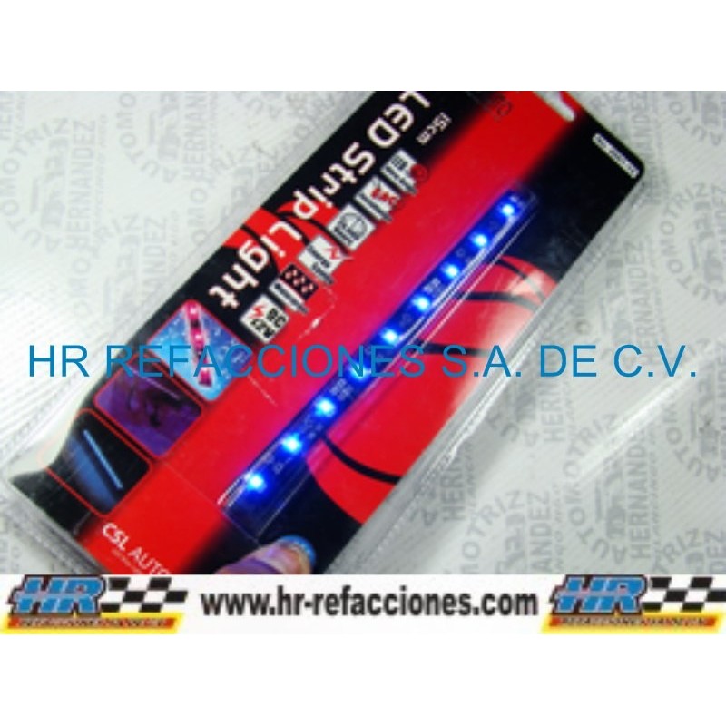 ACC LUZ LED  LUZ LED  15 CM RECORTABLE ADHERIBLE AZUL