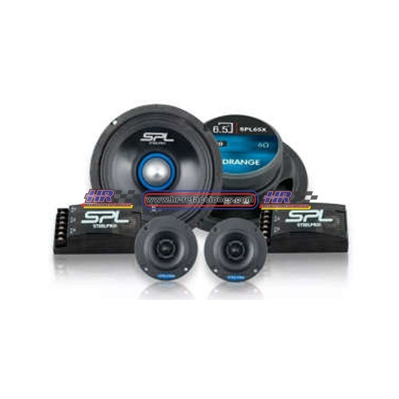 ACC BOCINA AUDIO  6 1/2 SET DE MEDIOS SPL CON CROS OVER