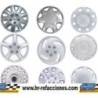 ACC TAPON RIN  TAPON RIN GRIS Y BLANCO 13  Y 14  OFERTA