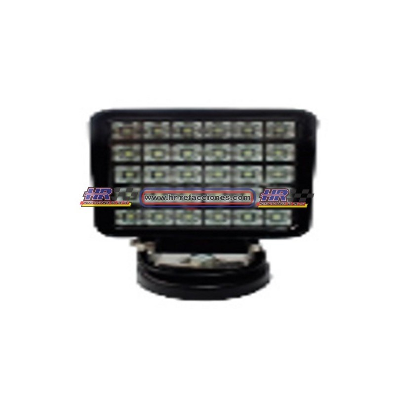 ACC FARO  LEDS CUADRADO 30LEDS 27W LUZ BLANCA MUY LUMINOSO (( JUEGO ))