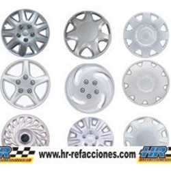 ACC TAPON RIN  TAPON RIN GRIS Y BLANCO 13  Y 14  OFERTA