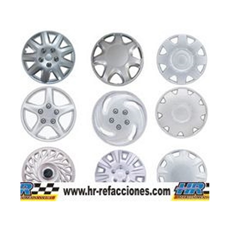 ACC TAPON RIN  TAPON RIN GRIS Y BLANCO 13  Y 14  OFERTA