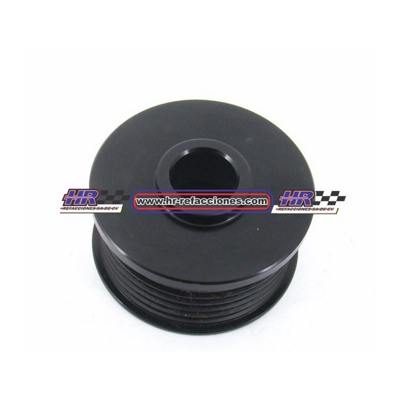 POLEA  ALTERNADOR NISSAN PLATINA TIPO VALEO 6 RANURAS (SIN CLUTCH)