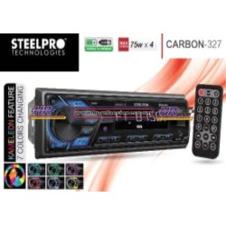 ACC AUTOESTEREO  ESTEREO BLUETOOTH, Deckless Caratula Desmontable, y cambio Multicolor SUPERKAMALEON reprod