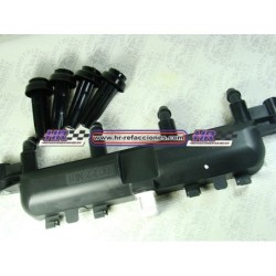 BOBINA  PEUGEOT 206 1998-2008 207 1 4 LTS 2010-2011 307 PARTNER 1 4 LTS 2005-2007 CON MODULO DE IG