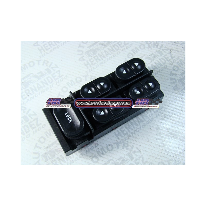 SWITCH  ELEVADOR FORD MUSTANG TOPAZ TAURUS 40A007  35F07 LADO CHOFER 5 BOTONES  03517 DS2353 SW-66