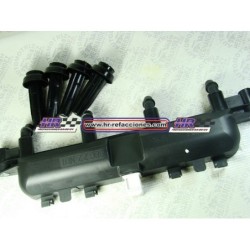 BOBINA  PEUGEOT 206 1998-2008 207 1 4 LTS 2010-2011 307 PARTNER 1 4 LTS 2005-2007 CON MODULO DE IG