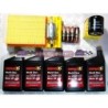 QUIMICOS  KIT AFINACION CHEVY 95-99 C2 ( FILTRO ACEITE AIRE Y GAS BUJIAS BOSCH ) Y 5 LTS ACEITE 20/5