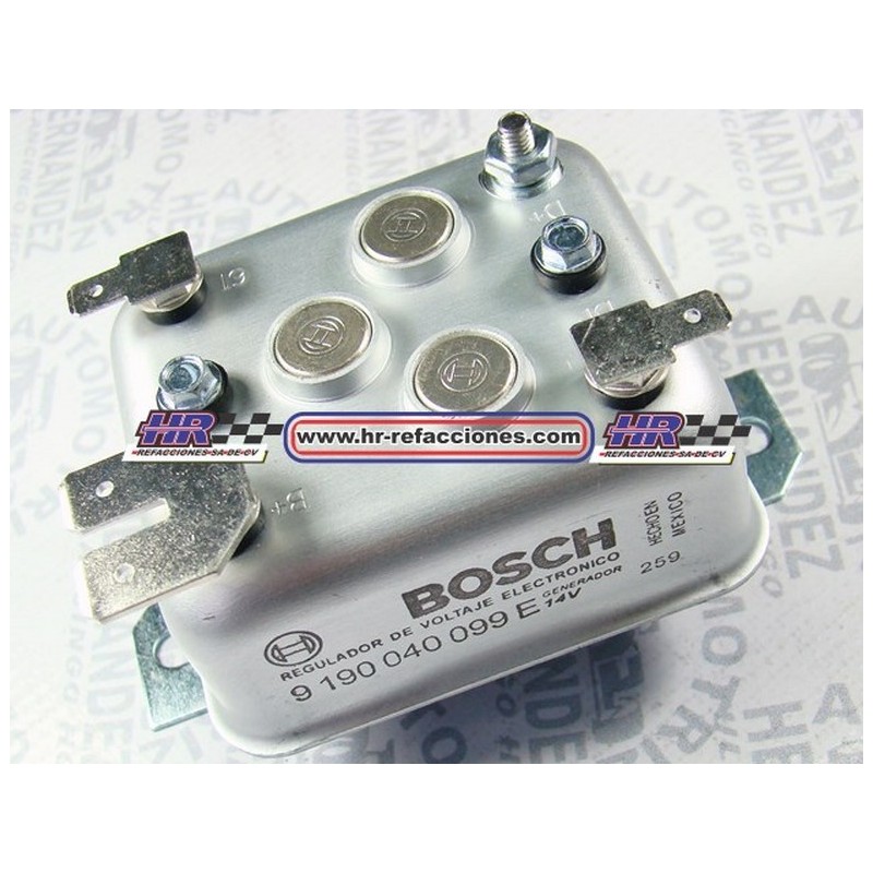 REGULADOR  VW SEDAN PLATINOS BOSCH 9 190 040 099 E GENERADOR VW  9190040099E