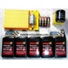 QUIMICOS  KIT AFINACION NISSAN TSURU III ( FILTRO ACEITE AIRE Y GAS BUJIAS BOSCH ) Y 5 LTS ACEITE 20