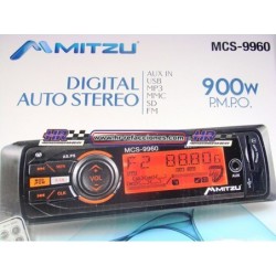 ACC AUTOESTEREO  ESTEREO MCS 9950 USB SD MMC AUX IN 4 X 25 W