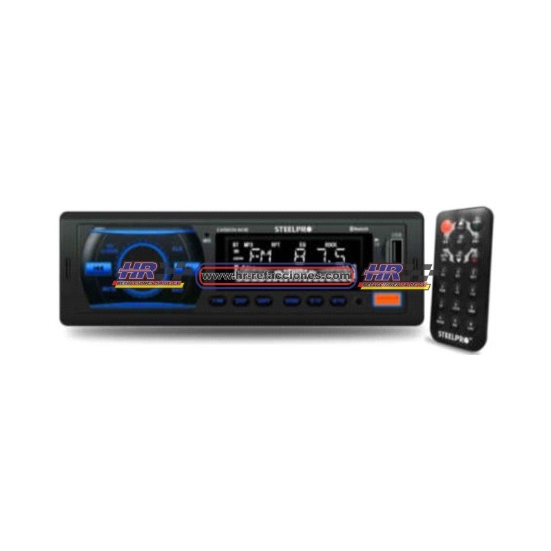 ACC AUTOESTEREO  ESTEREO MP3 Graba tus llamadas 64GB/WMA /FM PLL Stereo/USB-TF Card/ BLUETOOTH, 18 memorias