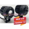 MOTOCICLETAS  FARO LED TIPO LUZ LASER BLANCO AMBAR 5 FUNCIONES (( JUEGO ))