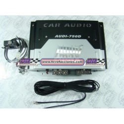 ACC AMPLIFICADOR  AMPLIFICADOR AUDIOBAHN TIPO MTX 750D 4122 60W X 2 CLASE D