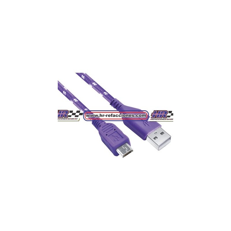 ACC CABLE  CABLE USB A MICRO USB AGUJETA 1 MT