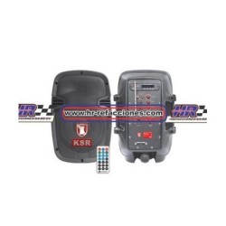 ACC BOCINA  BAFLE   6 5  AUDIOBAHN  RECARGABLE CON BATERIA LITIO 3 7 V 1800MAH