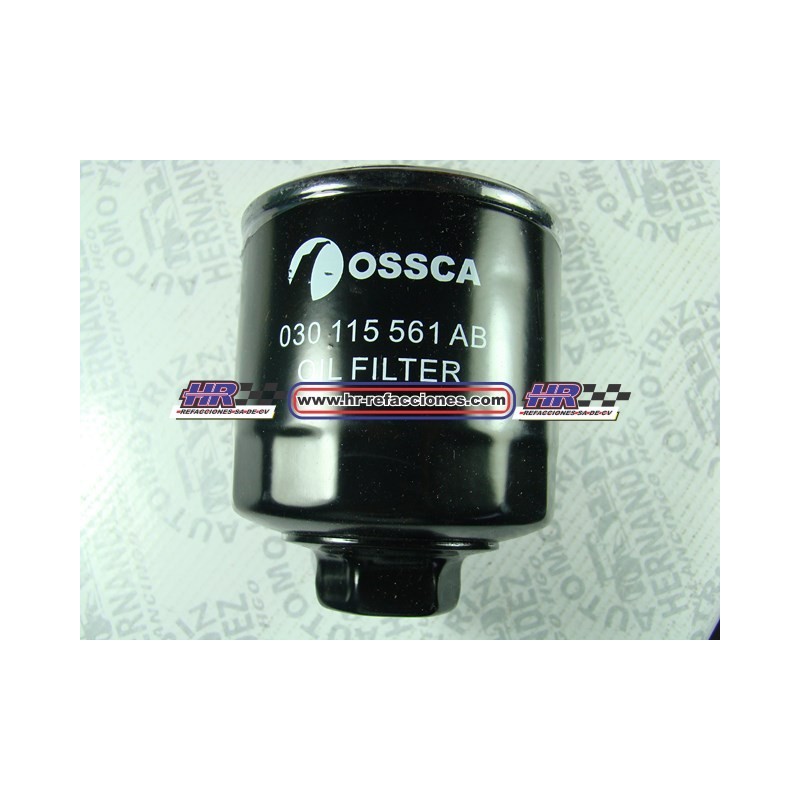 FILTRO ACEITE  VW LUPO 1 6L  POLO 1 4  1 6L  NEW BEETLE 1 4L SEAT CROSSFOX L4 1 6L FI 07-09  LUPO 0301155