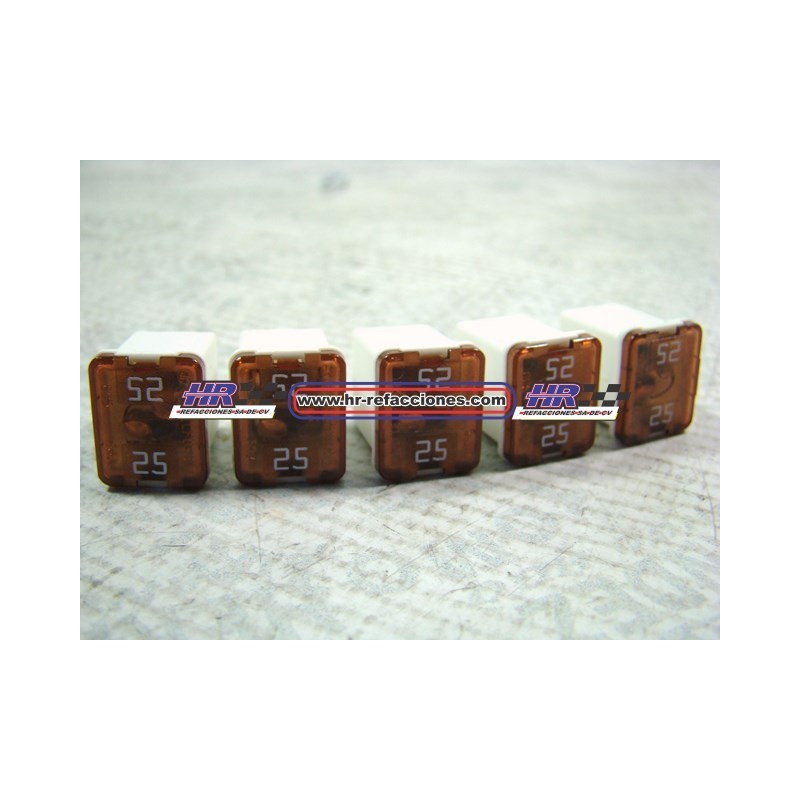 FUSIBLE  MUELA MINI 25 AMP
