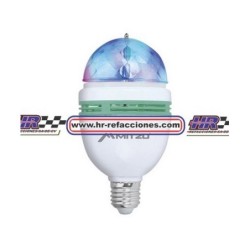 FOCO NORMAL  LUZ MAGICA BALL RGB GIRATORIA 1W