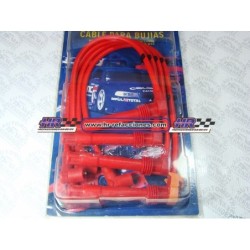 ACC CABLE  CABLE DE BUJIAS RACING TIPO NOLOGY 10 MM 4 CIL