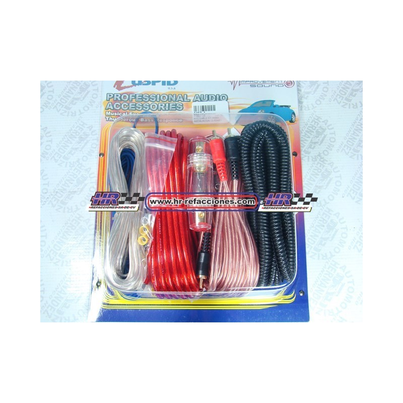 ACC CABLE  KIT PARA INSTALACION CALIBRE 10 IN-2210 10-G AUDIMAX