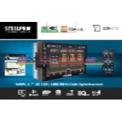 ACC AUTOESTEREO  ESTEREO STEELPRO 7  alta definicion Bluetooth,Reproductor MP3, USB,Equalizador, 18 memoria