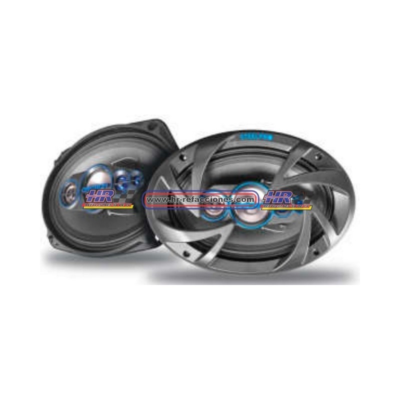 ACC BOCINA AUDIO  6 X 9 380 W STEELPRO JUEGO