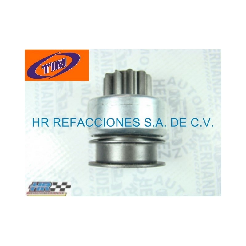 BENDIX  TIM FORD 757 LINCOLN  MAZDA NISSAN  10 DIENTES  DERECHO  8 ESTRIAS ESPIRALES				 ZEN 596 5