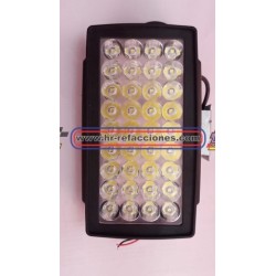 ACC FARO  FARO LEDS CUADRADO 36 LEDS BLANCO ALTA Y BAJA (( PIEZA )) 8 5 CM X 16 CM