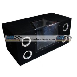 ACC BOCINA AUDIO  CAJON BBA 1812 CON GORRA DE REGALO