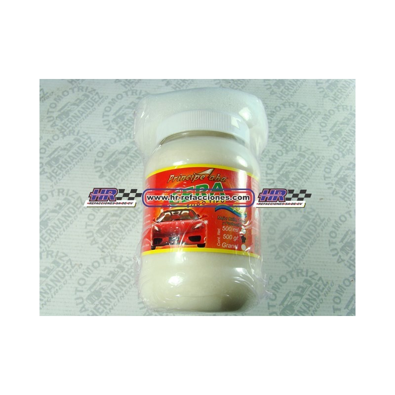 QUIMICOS  CERA CREMA PRINCIPE 500GR 213010