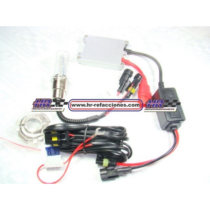 MOTOCICLETAS  FOCO XENON KIT  UNIVERSAL CON VARIOS CON ADAPTADORES